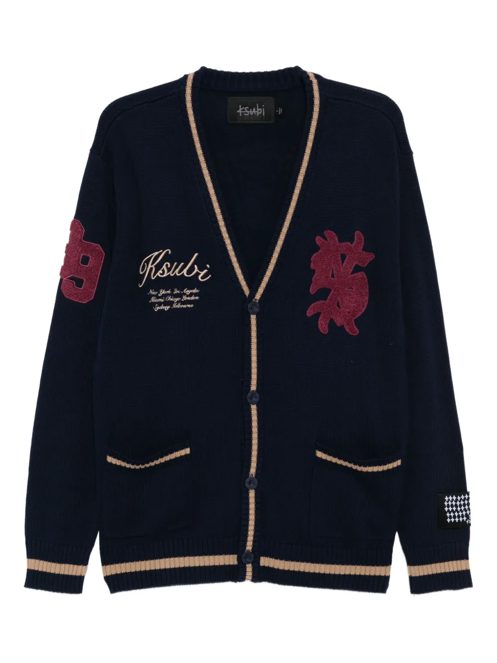 Ksubi Playoff cardigan | Blue | Image 1