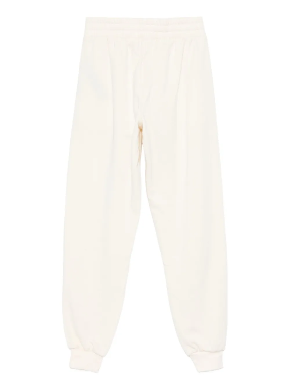 Emporio Armani Logo-embroidered Track Pants In White