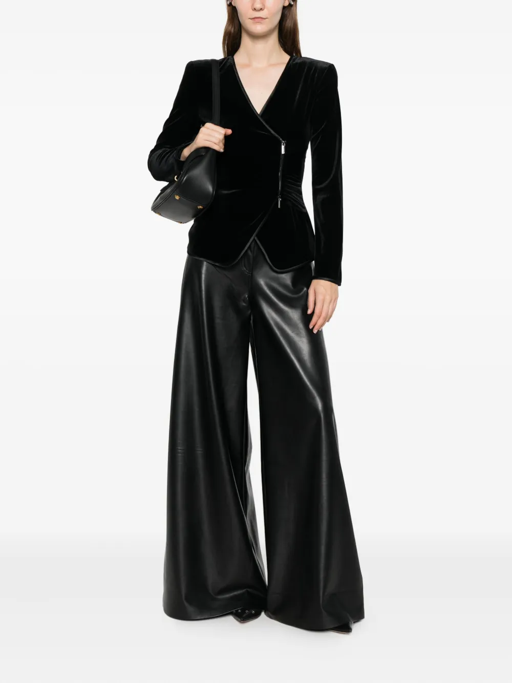 Emporio Armani Jack met ritssluiting Zwart