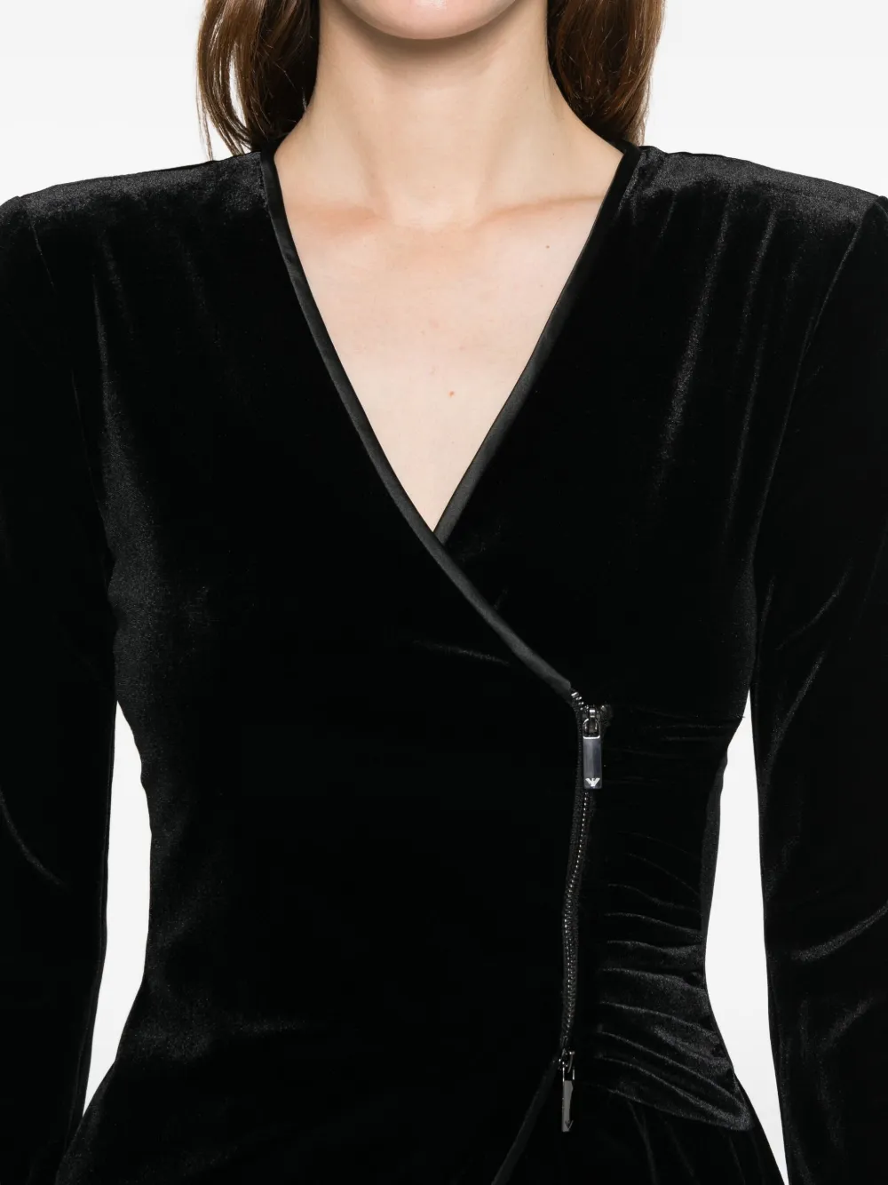 Emporio Armani Jack met ritssluiting Zwart