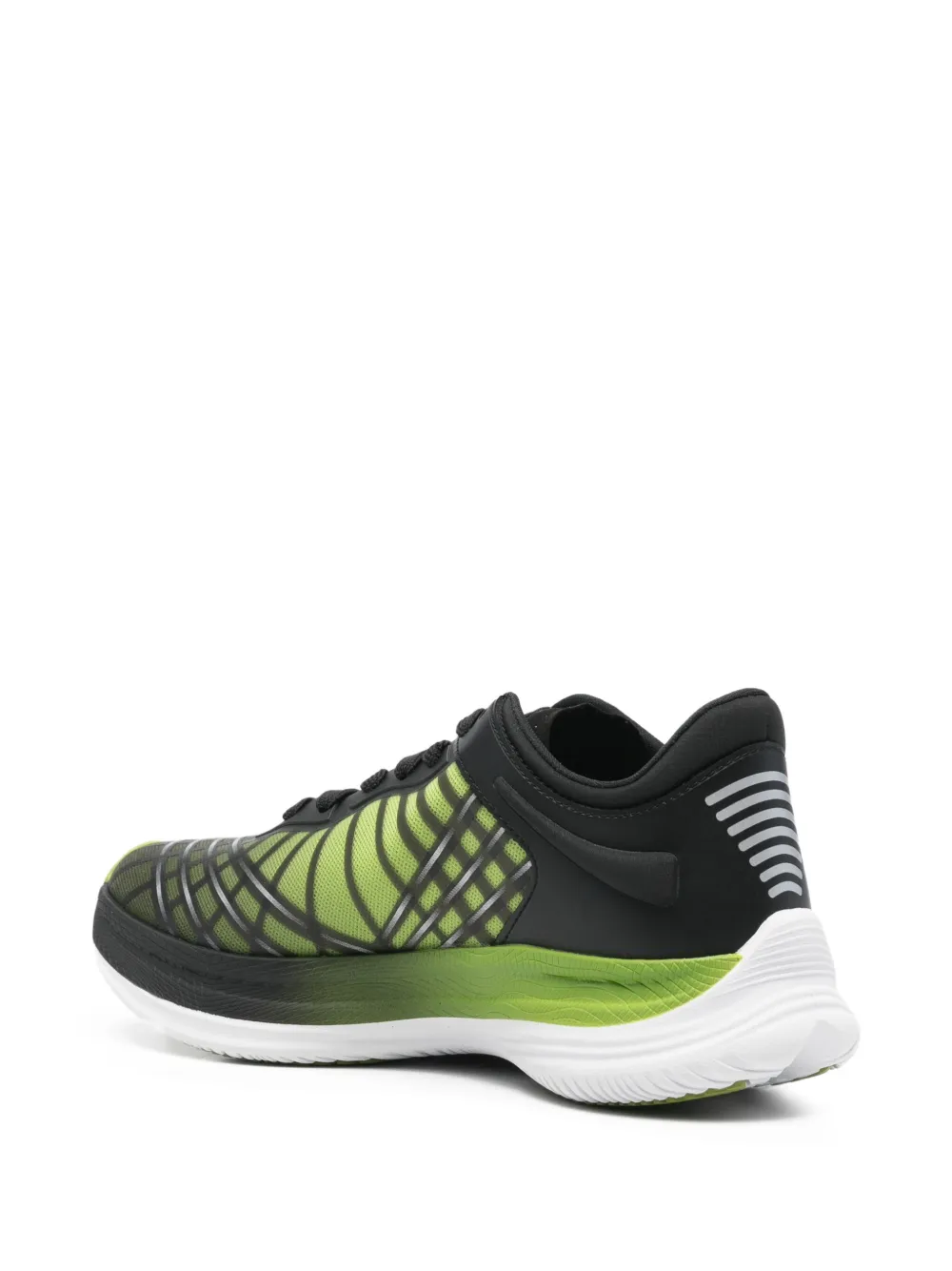 Ea7 Emporio Armani EA7 sneakers met patroon Zwart