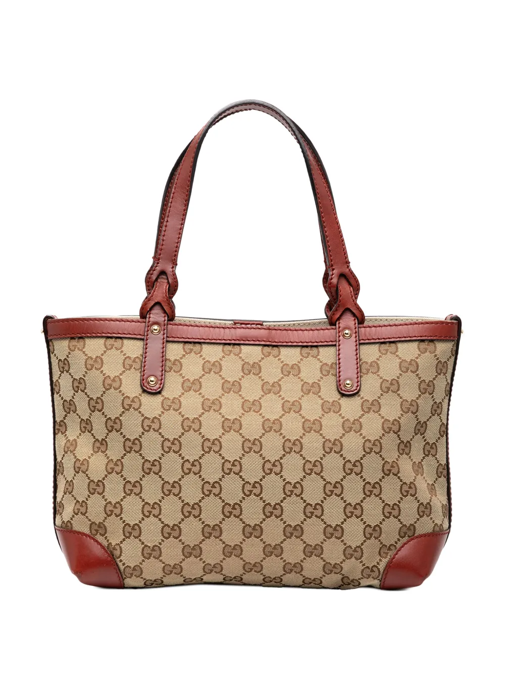 Gucci Pre-Owned 2000-2015 GG Canvas Craft tote bag | Brown | Image 1
