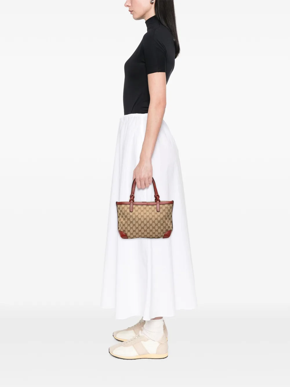 Gucci Pre-Owned 2000-2015 GG Canvas Craft tote bag | Pre-Owned | Image 2