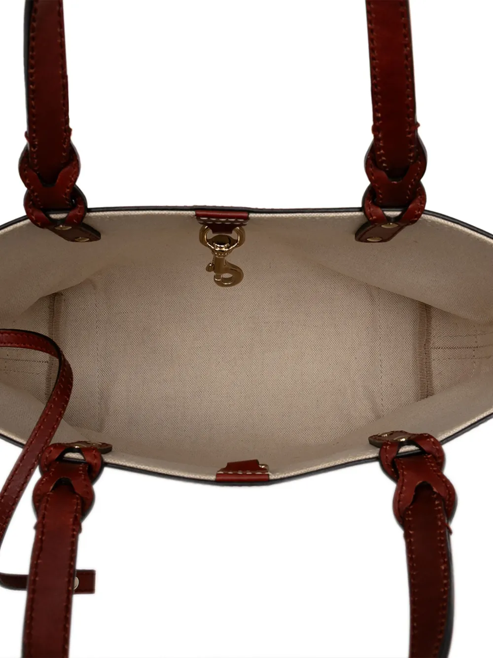 Pre-owned Gucci 2000-2015 Gg Canvas Craft Tote Bag In Brown