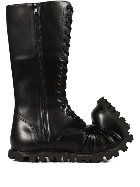 Rombaut lace-up lug-sole boots