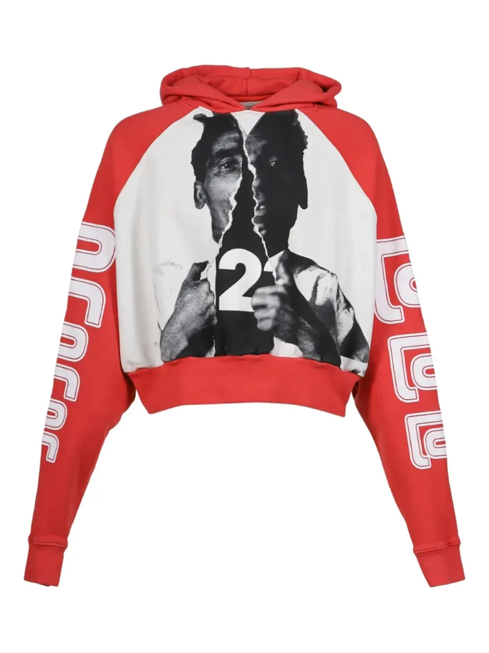 RRR123 graphic-print sweatshirt | Neutrals | Image 1