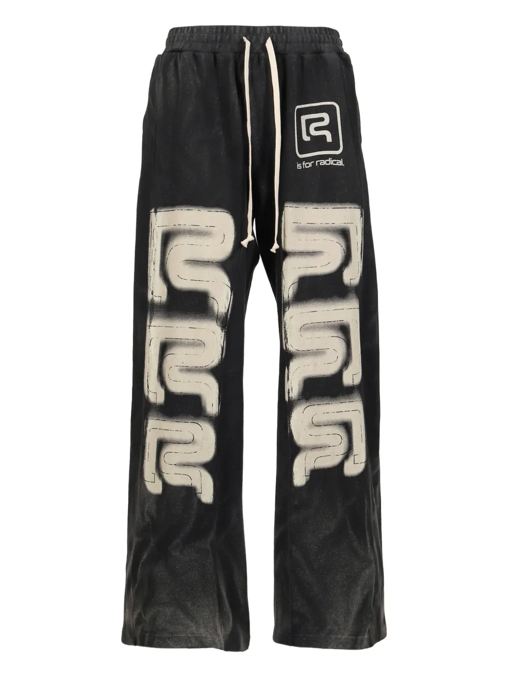 RRR123 drawstring tack pants | Schwarz | Image 1