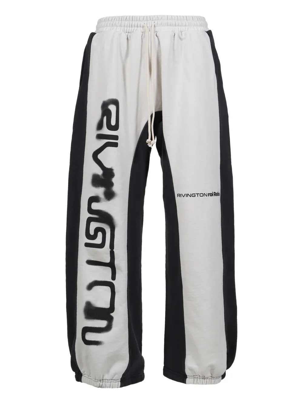 RRR123 panelled track pants | Neutrals | Image 1