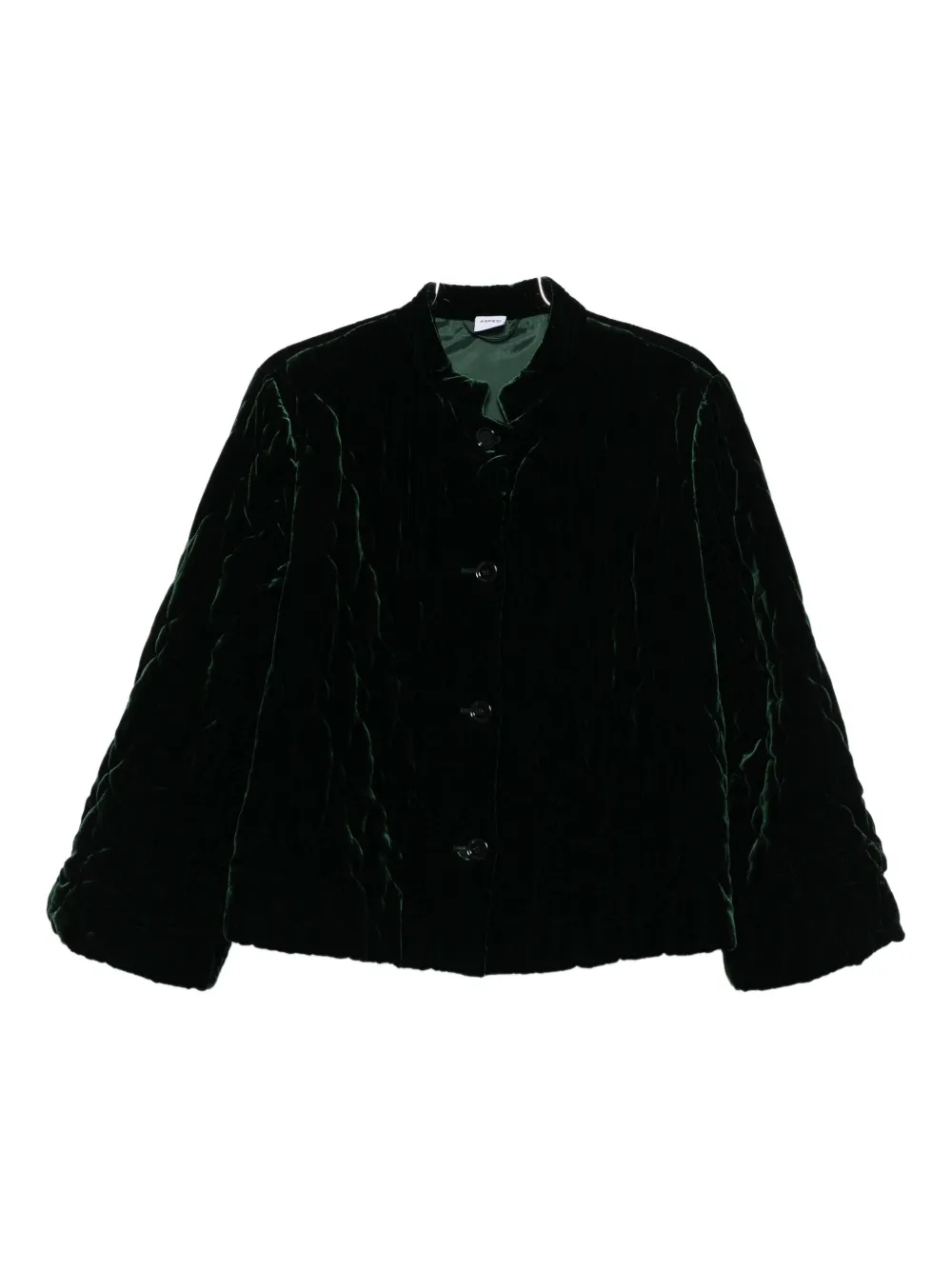 Aspesi Velvet Jacket In Green