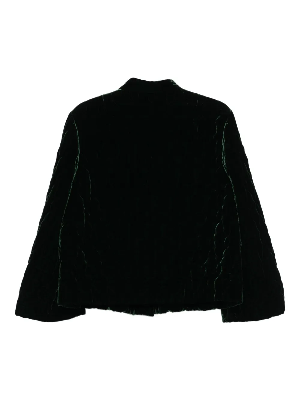 Aspesi Velvet Jacket In Green