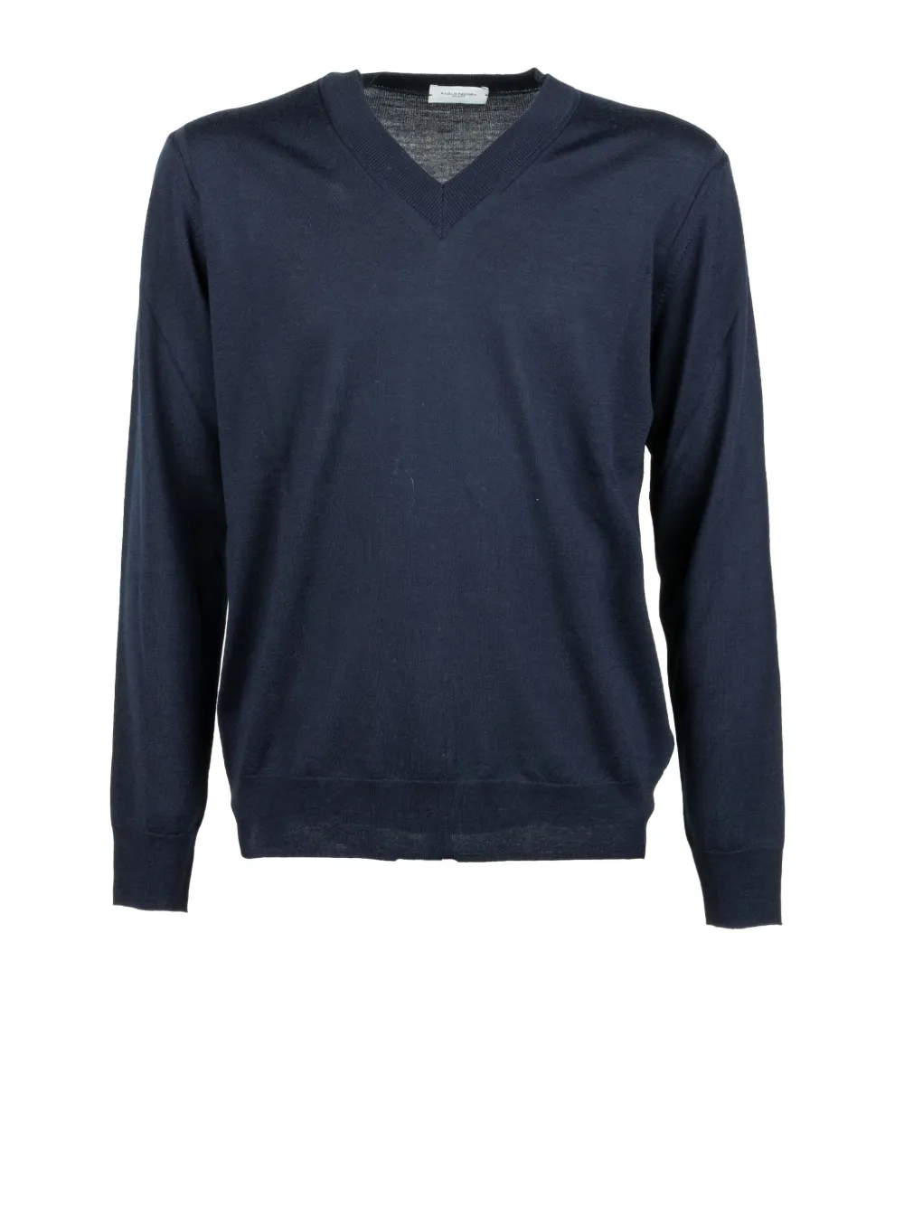 Paolo Pecora V-neck long-sleeve sweater - Blauw