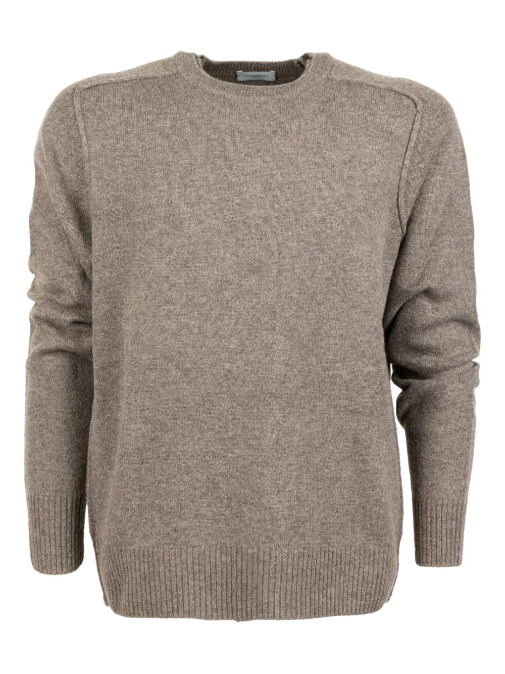 Paolo Pecora Crew-neck Sweater In Brown