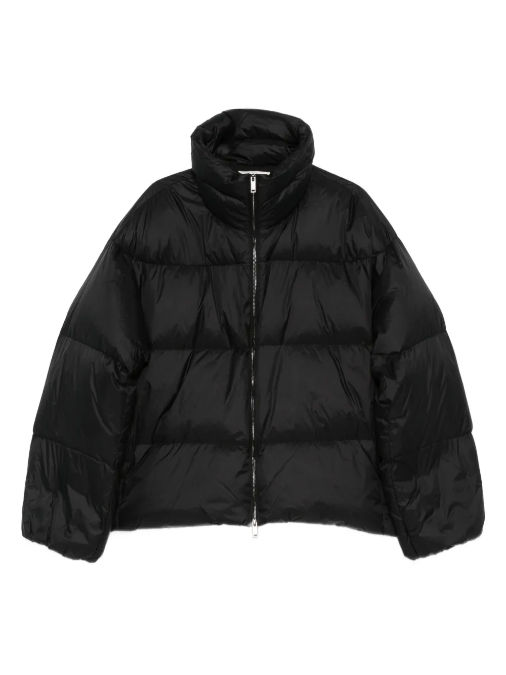 Studio Nicholson zip-up puffer jacket - Black