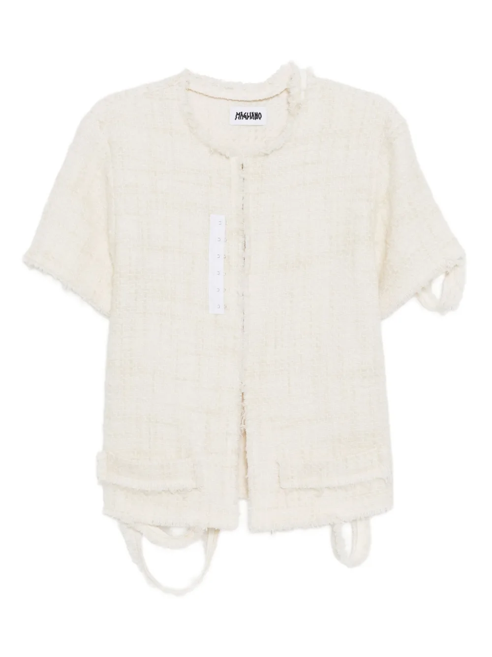 Magliano Bouclé Jacket In Neutral