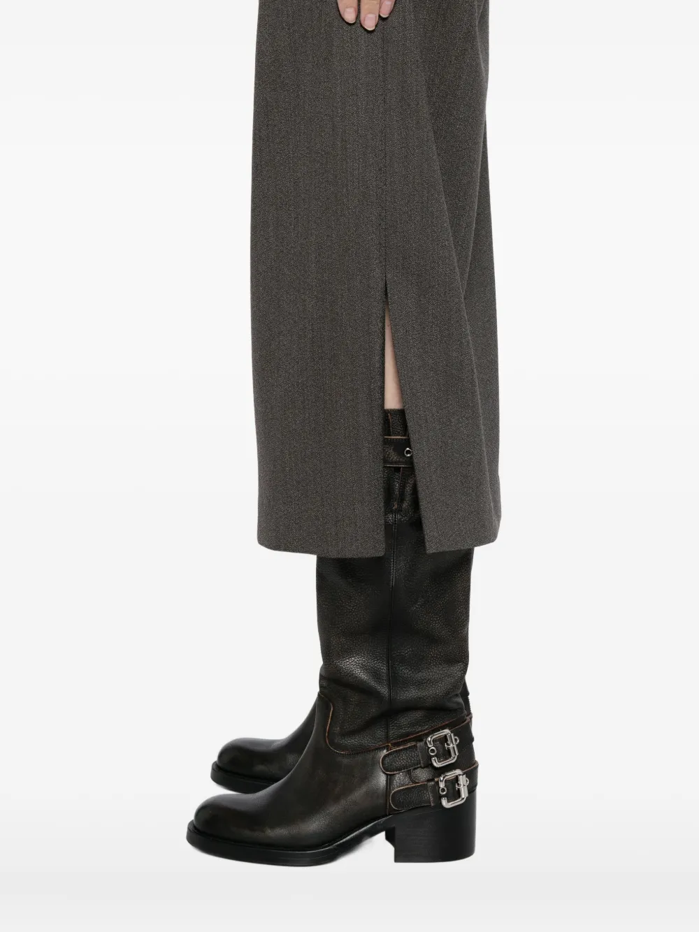 Magliano Satro Skirt In Brown