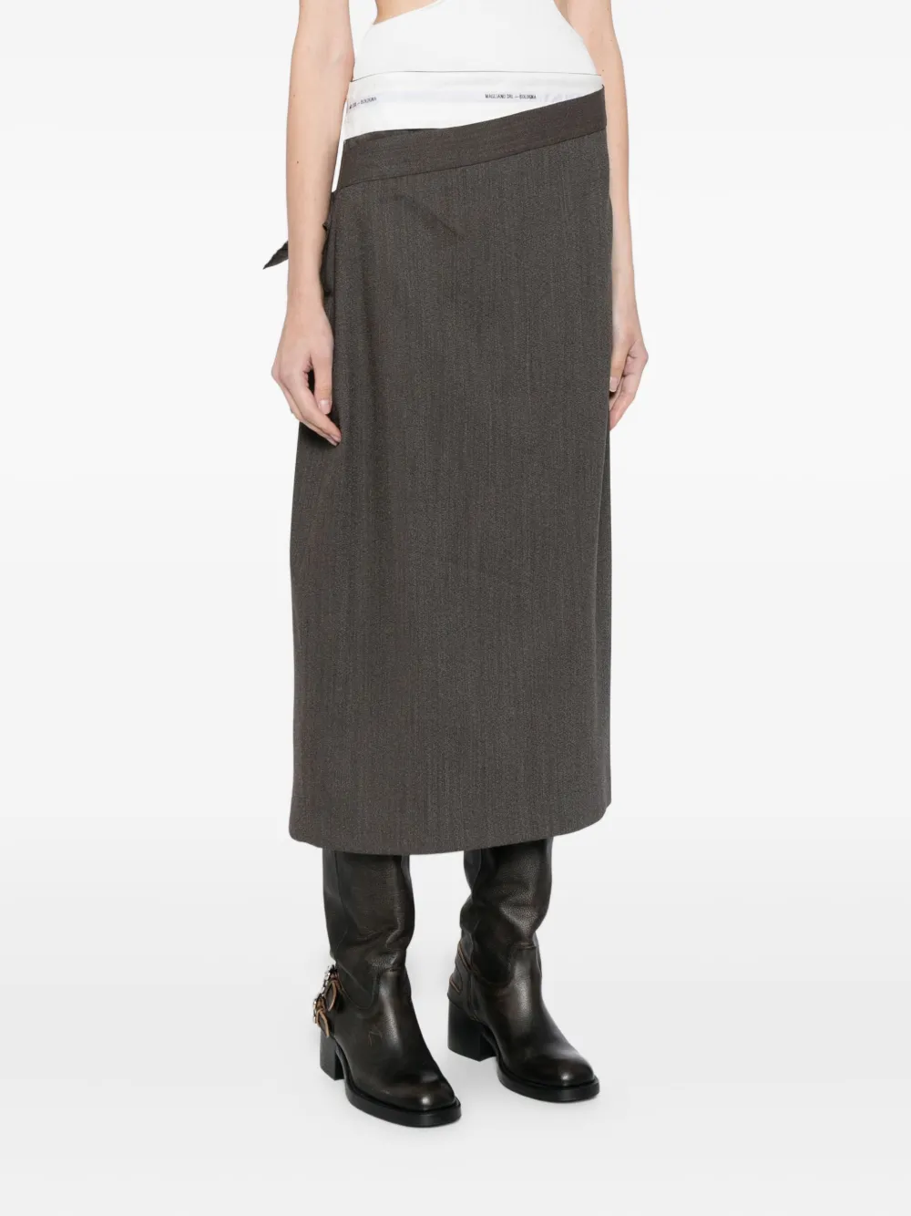 Magliano Satro Skirt In Brown