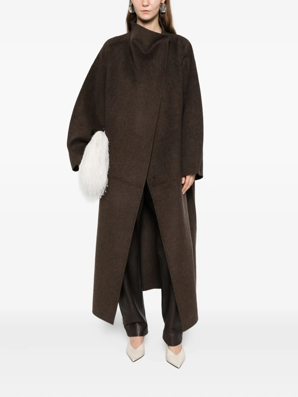 The Frankie Shop Jas met korte mouwen - Bruin