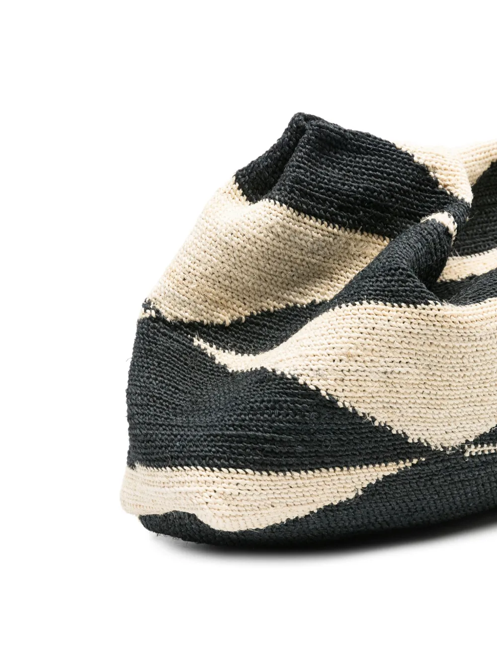 Sensi Studio Sisal clutch Zwart