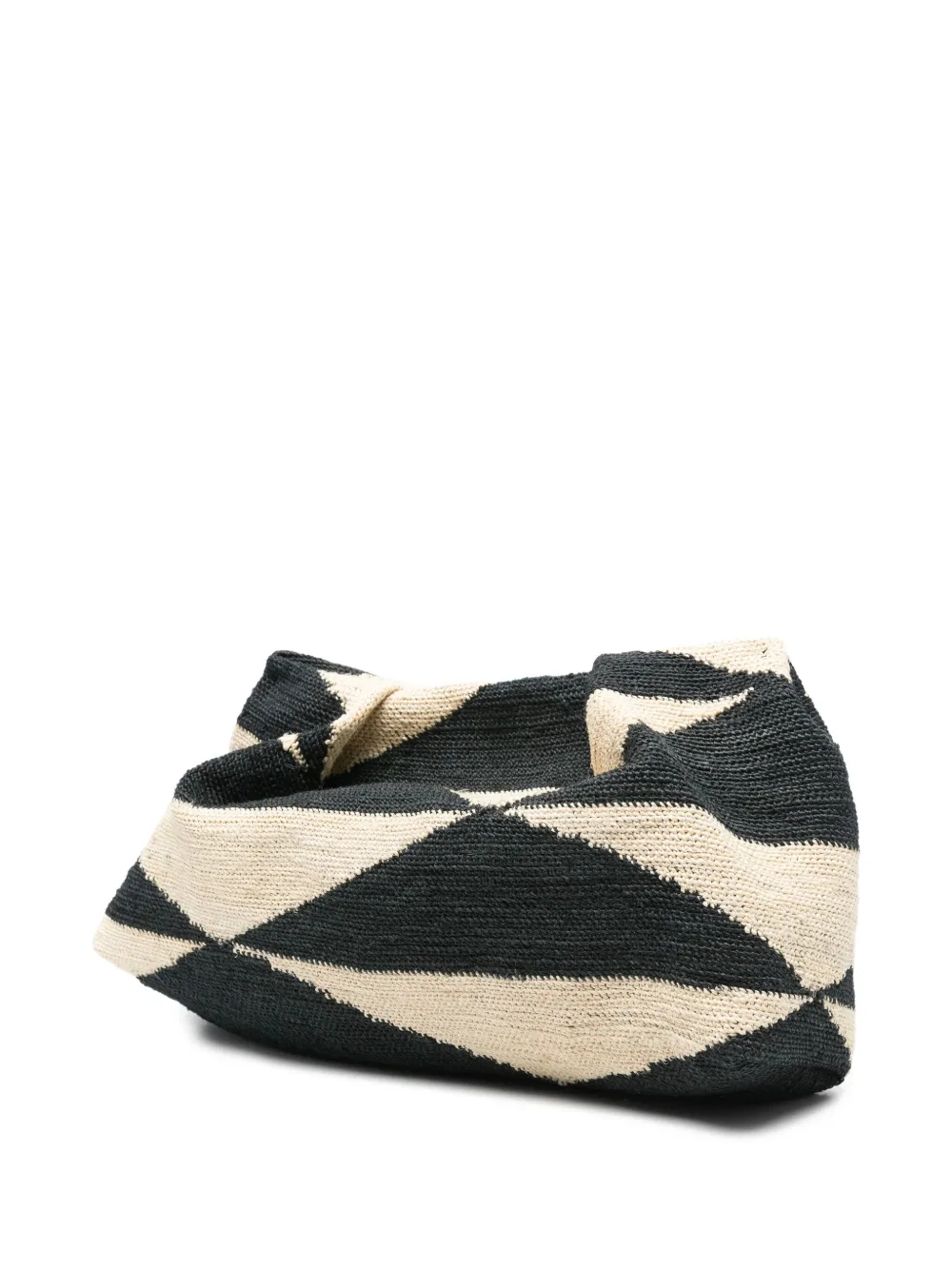 Sensi Studio Sisal clutch Zwart
