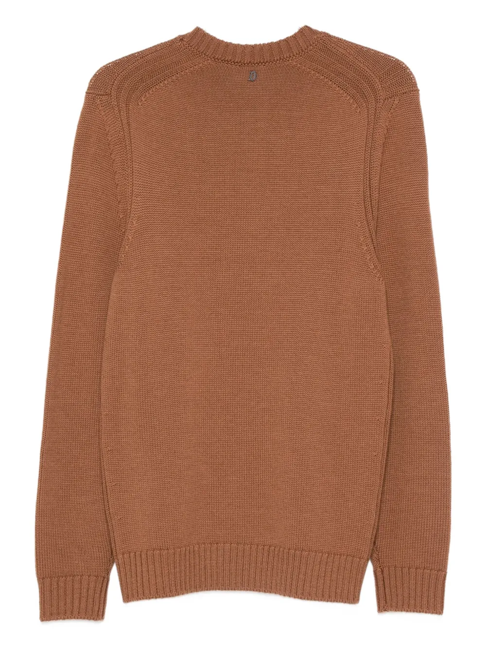 DONDUP wool ribbed sweater - Bruin