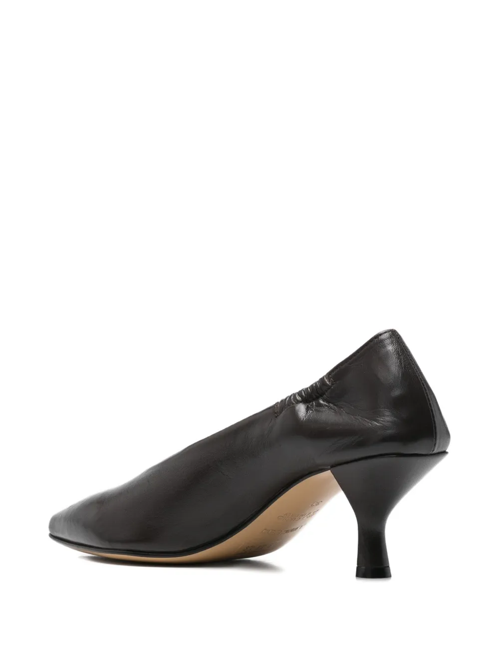 Pomme D´Or Leren pumps Bruin