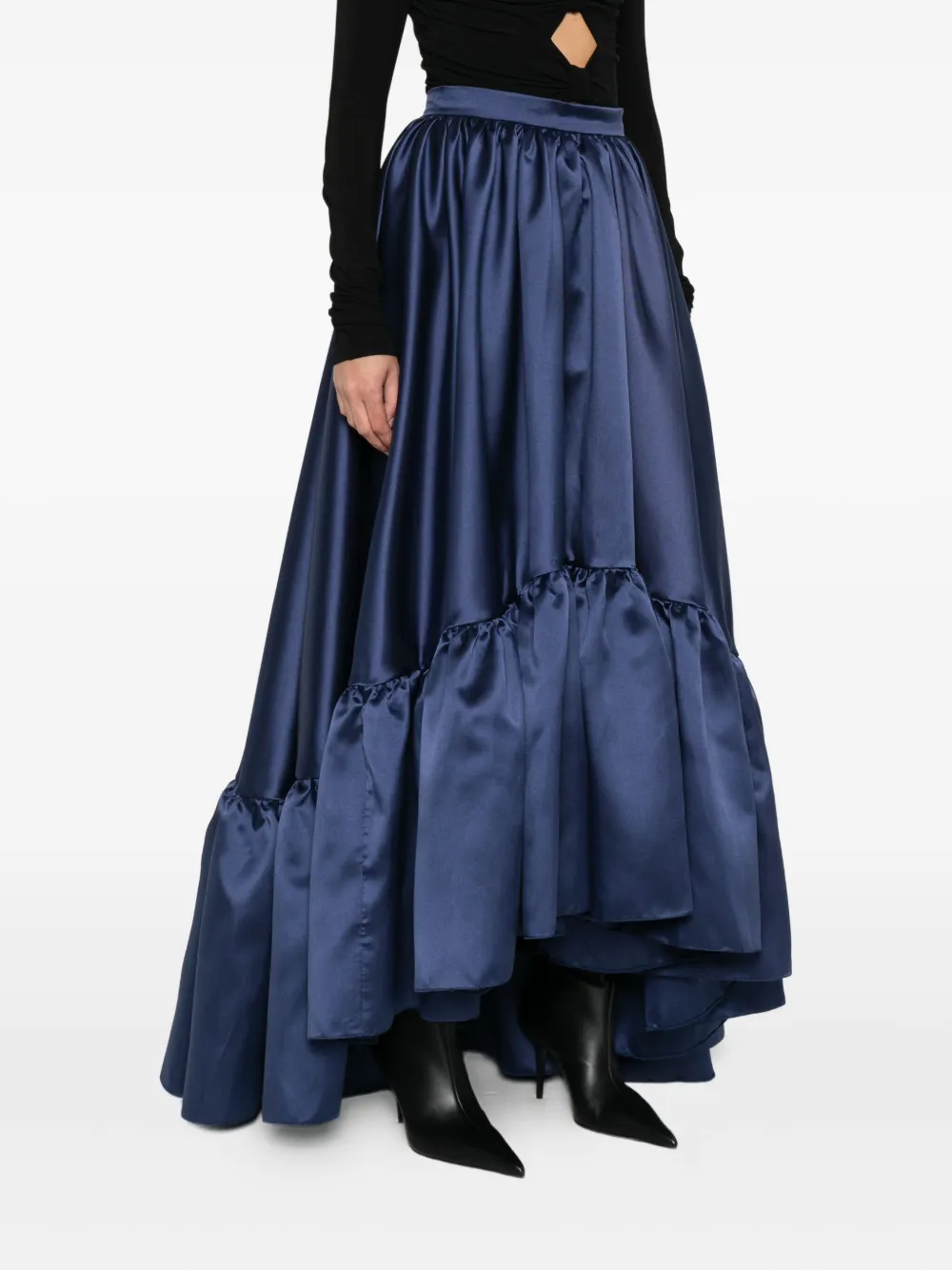 Ruffled Tiered Skirt