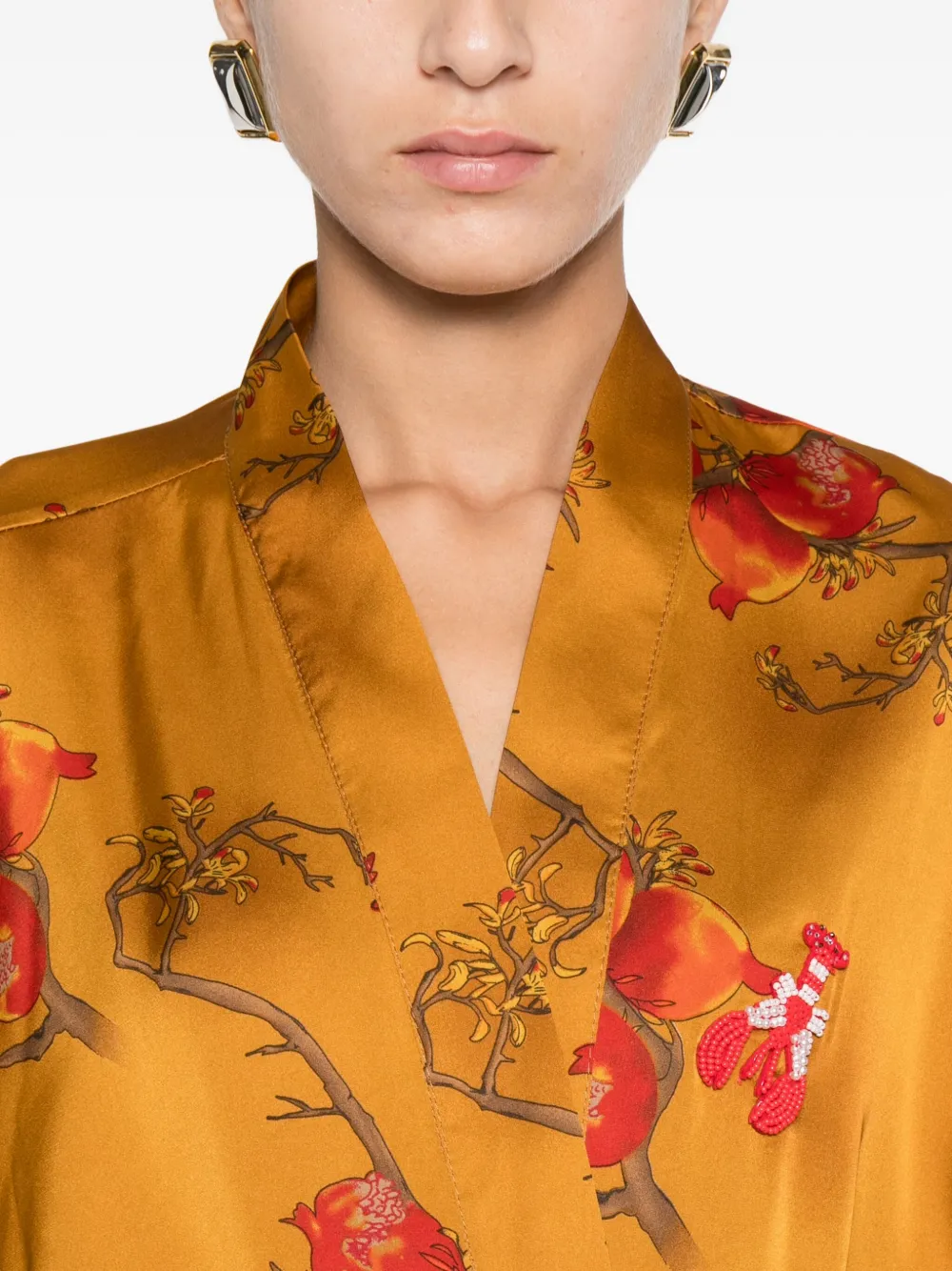 Miau By Clara Rotescu Quintana Trousers Set In Yellow