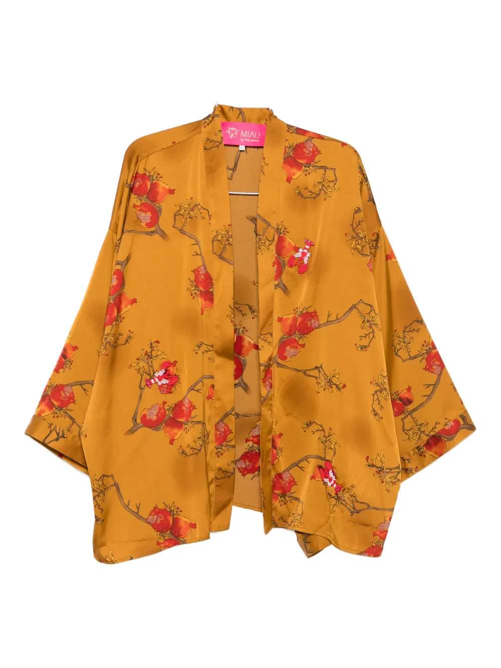 Miau By Clara Rotescu Quintana Trousers Set In Yellow