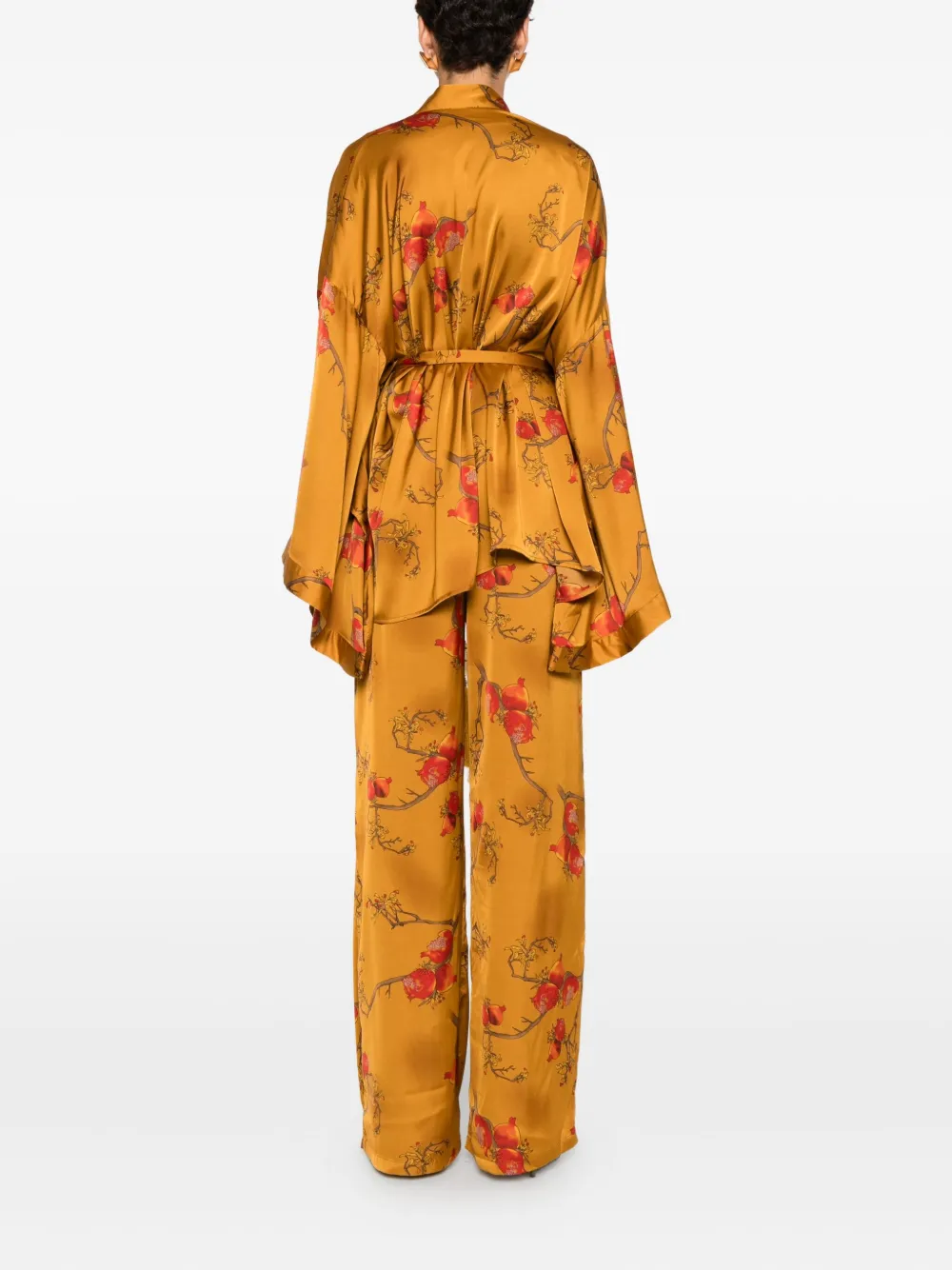 Miau By Clara Rotescu Quintana Trousers Set In Yellow