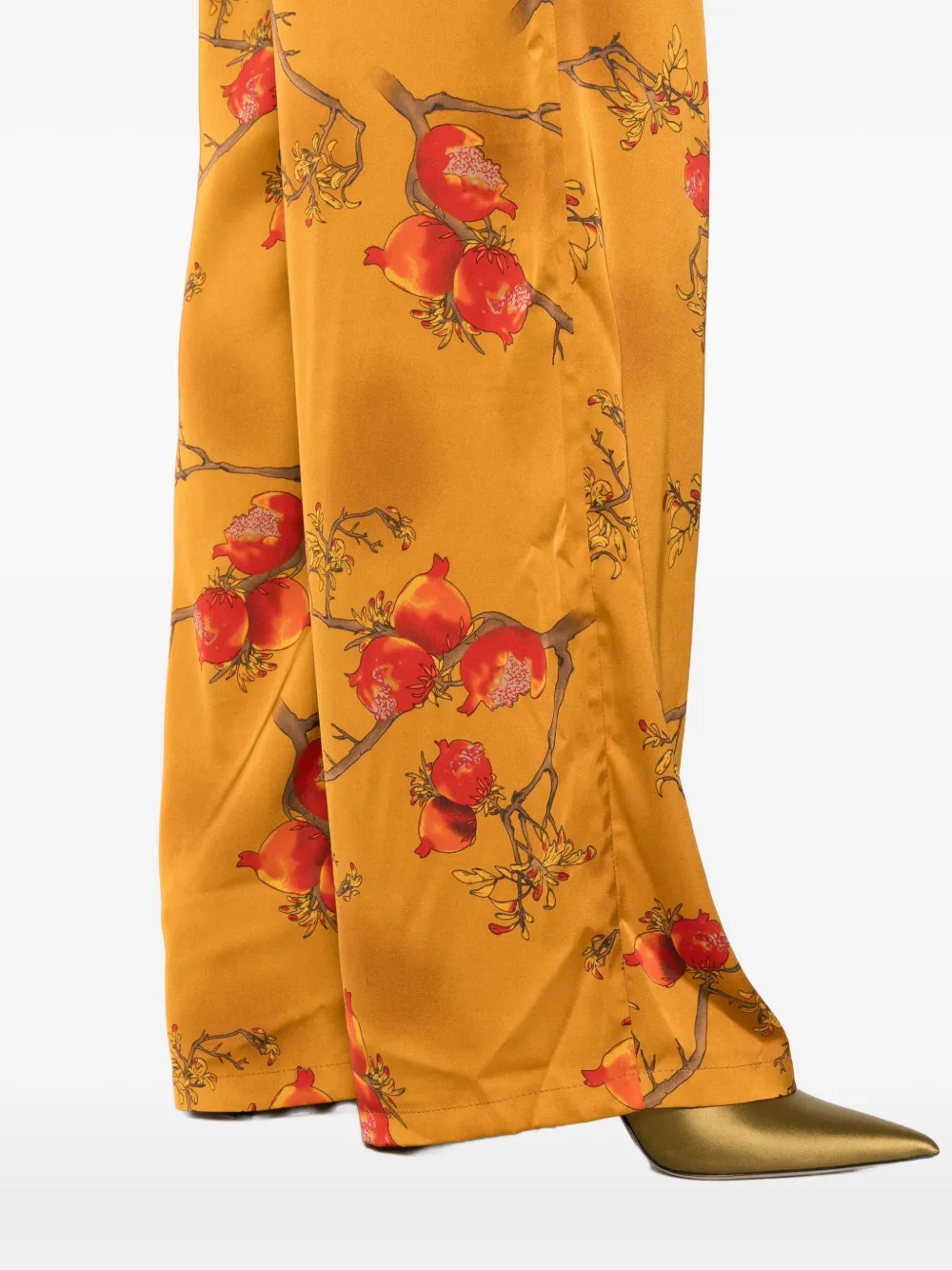 Miau By Clara Rotescu Quintana Trousers Set In Yellow
