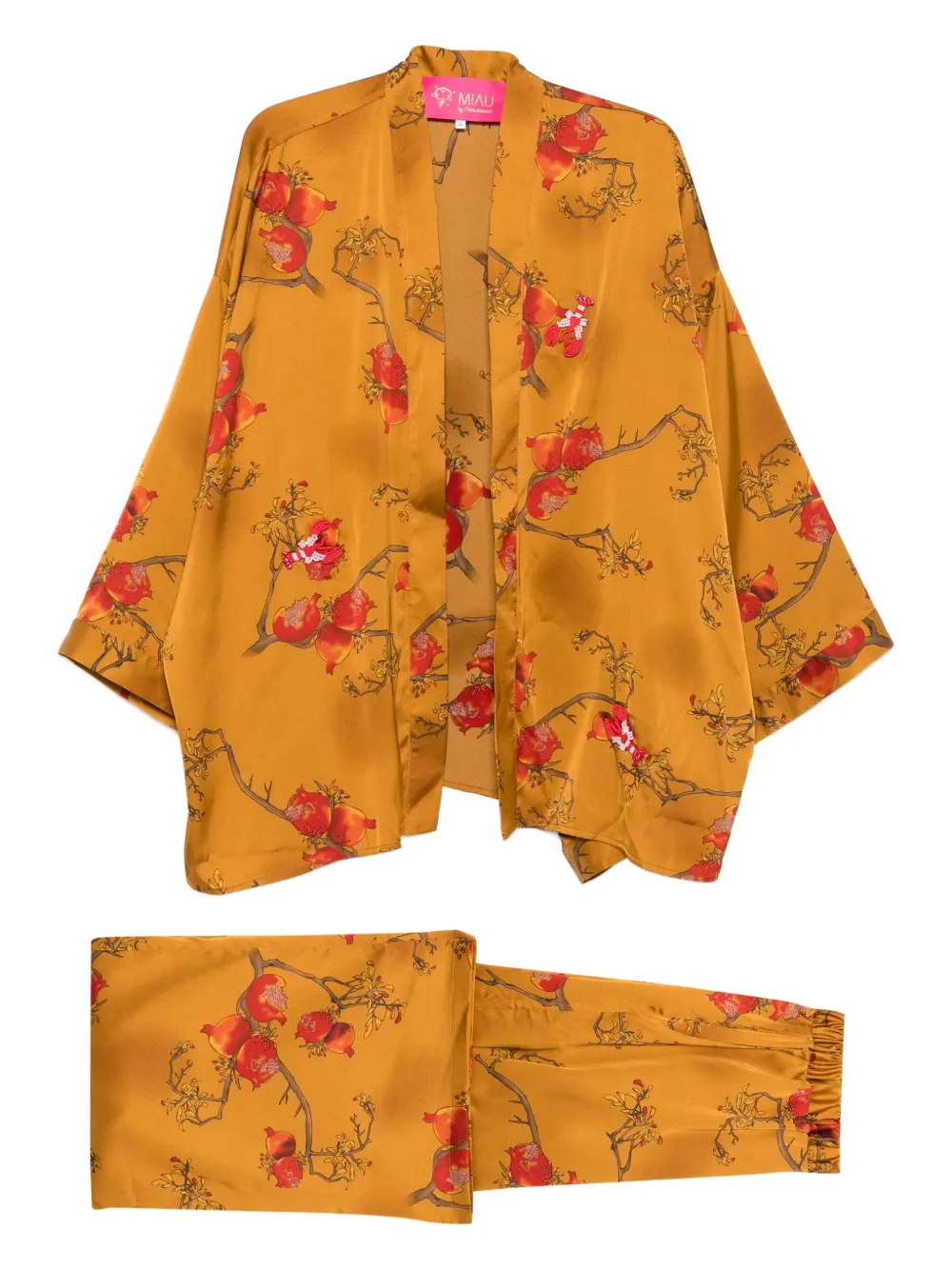 MIAU by Clara Rotescu Quintana trousers set | Orange | Image 1