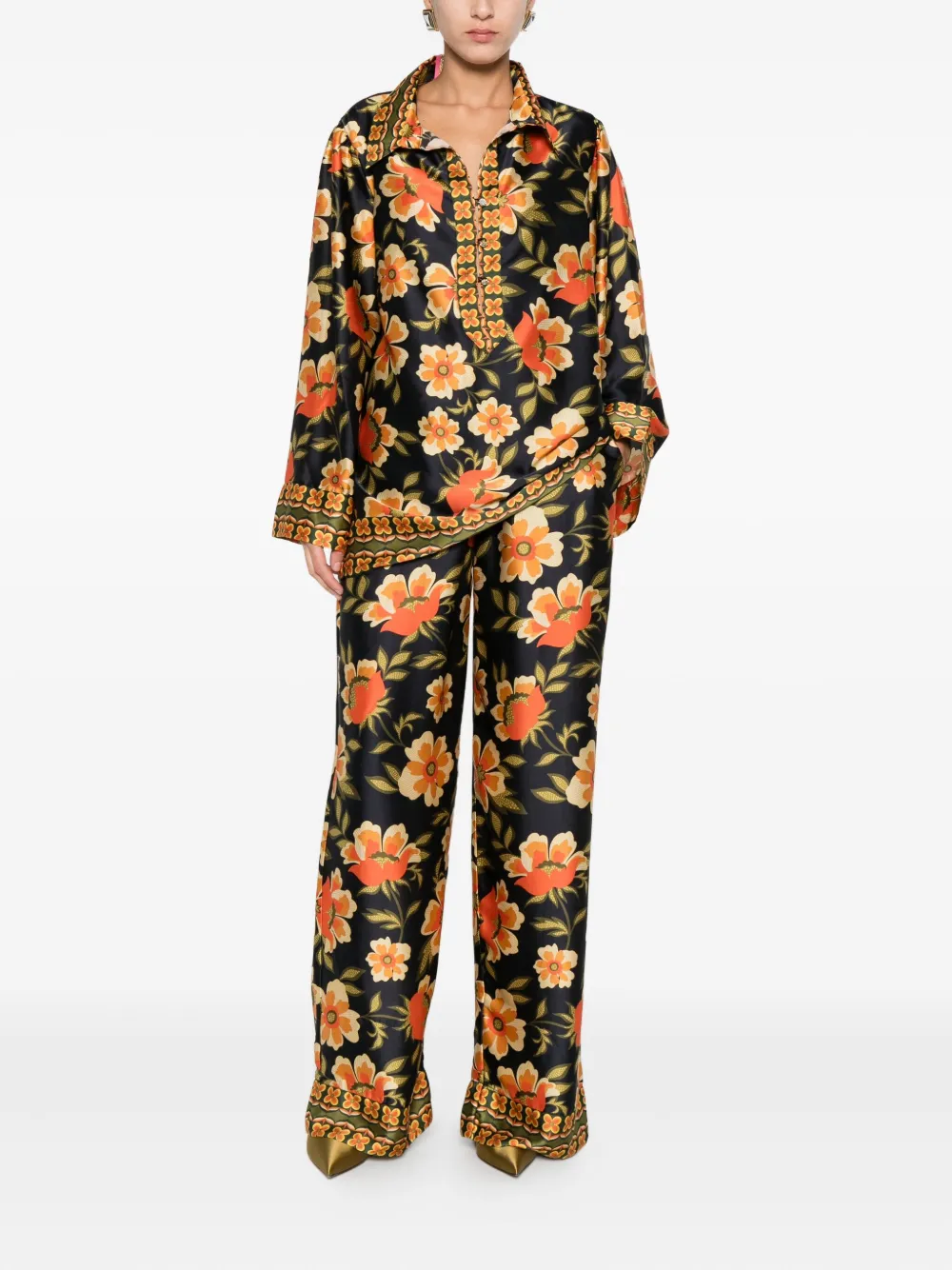 MIAU by Clara Rotescu Urbina jumpsuit - Groen