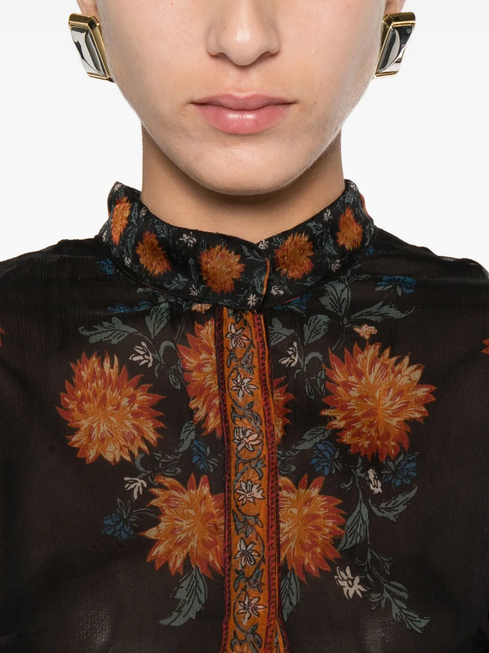 Miau By Clara Rotescu Loyola Dress In Brown