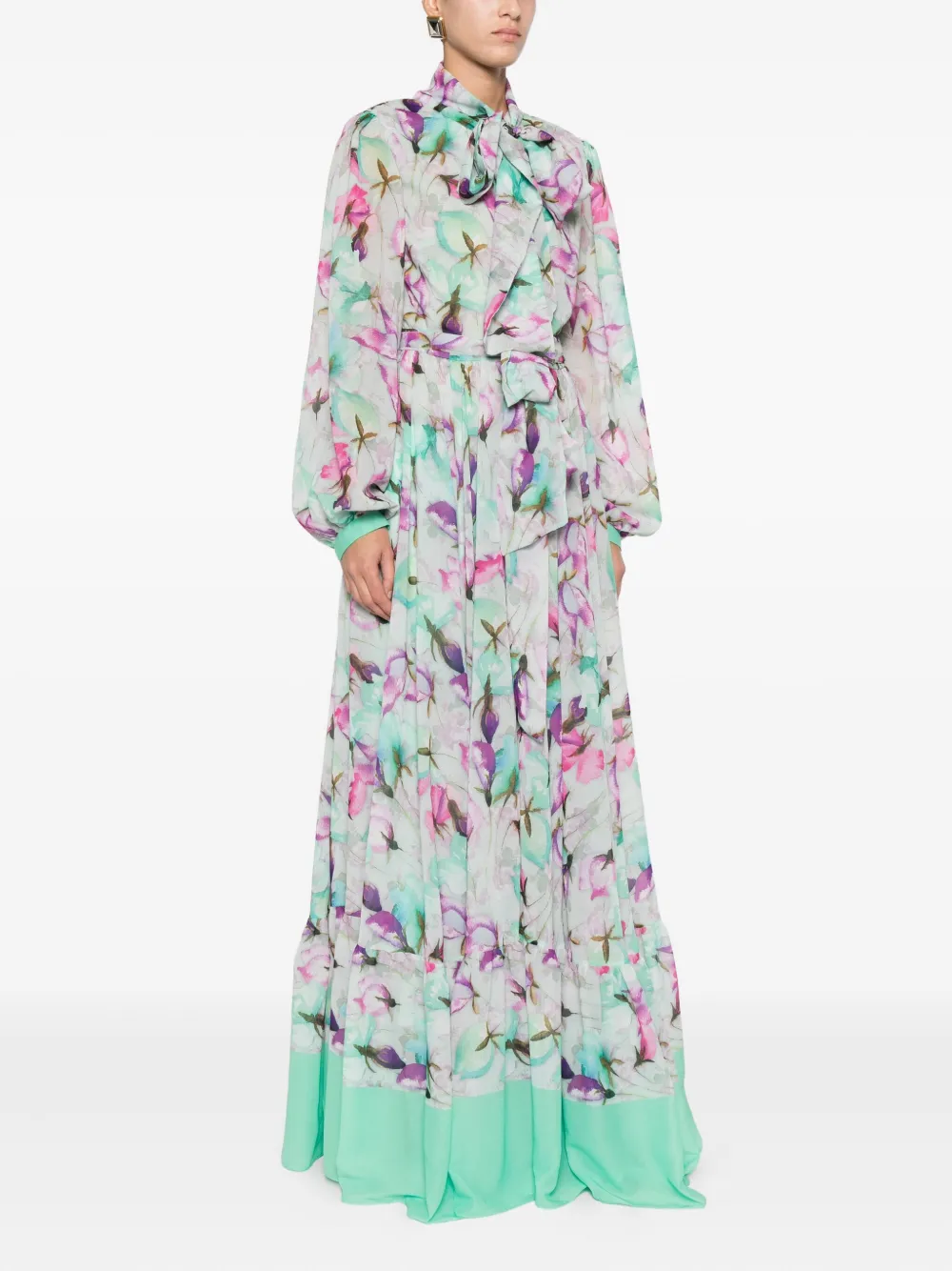 Miau By Clara Rotescu Santos Dress In Green