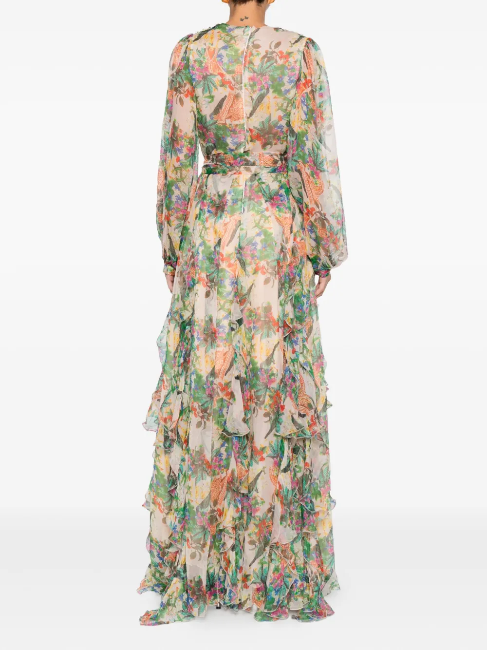 Miau By Clara Rotescu Deniz Dress In Multi