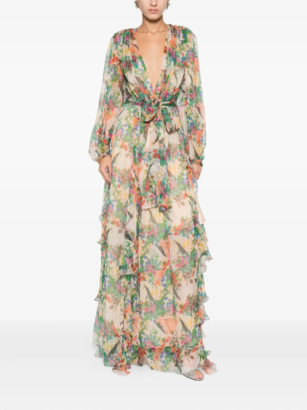 MIAU by Clara Rotescu Deniz jurk - Beige
