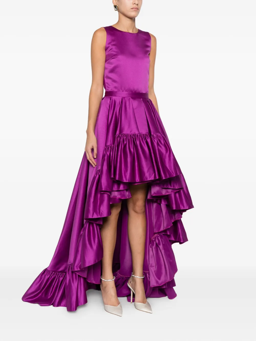 Miau By Clara Rotescu Amador Dress In Pink