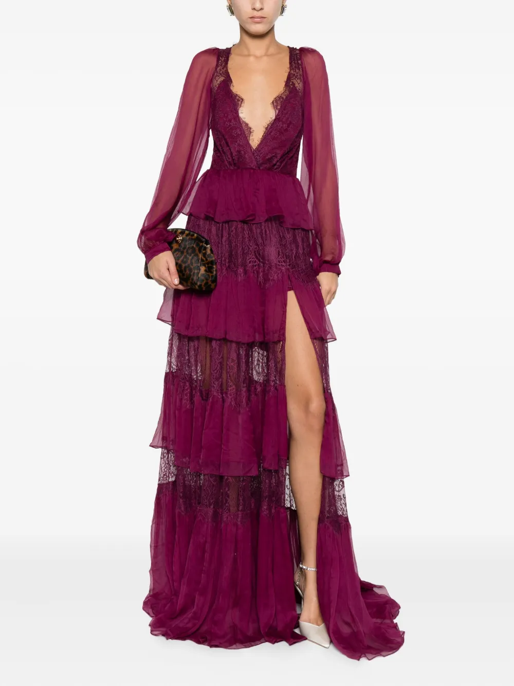 Miau By Clara Rotescu Nunez Dress In Purple