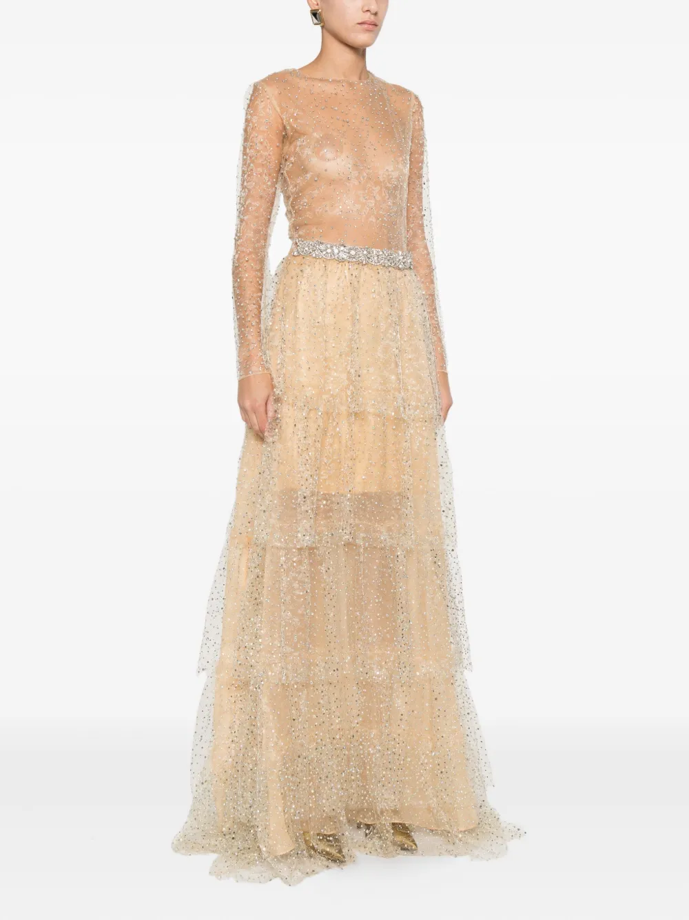 Miau By Clara Rotescu Diaz Dress In Neutral