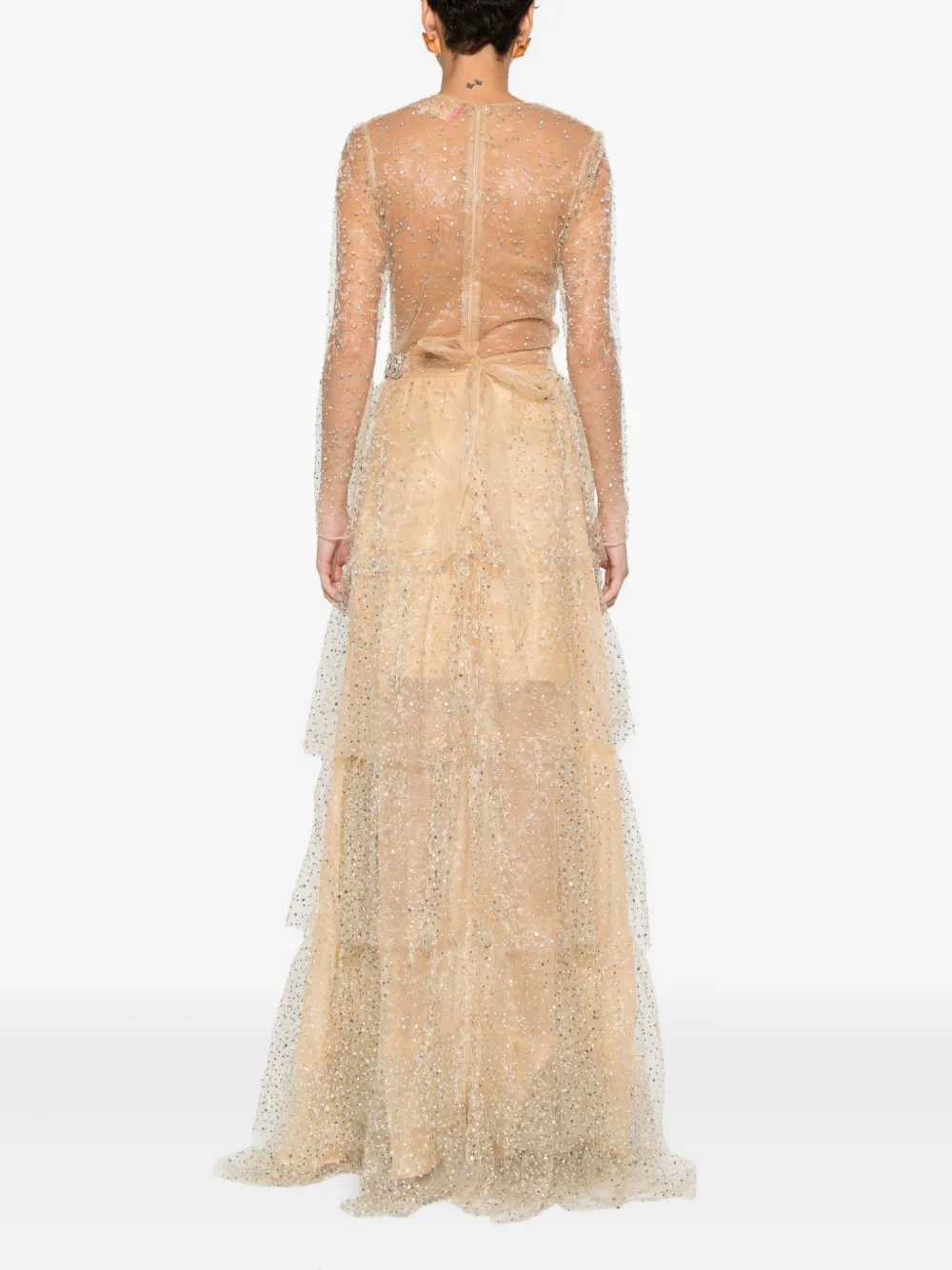 Miau By Clara Rotescu Diaz Dress In Neutral