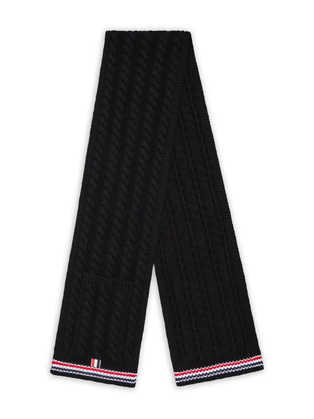Thom Browne RWB-stripe scarf | Men | Image 2