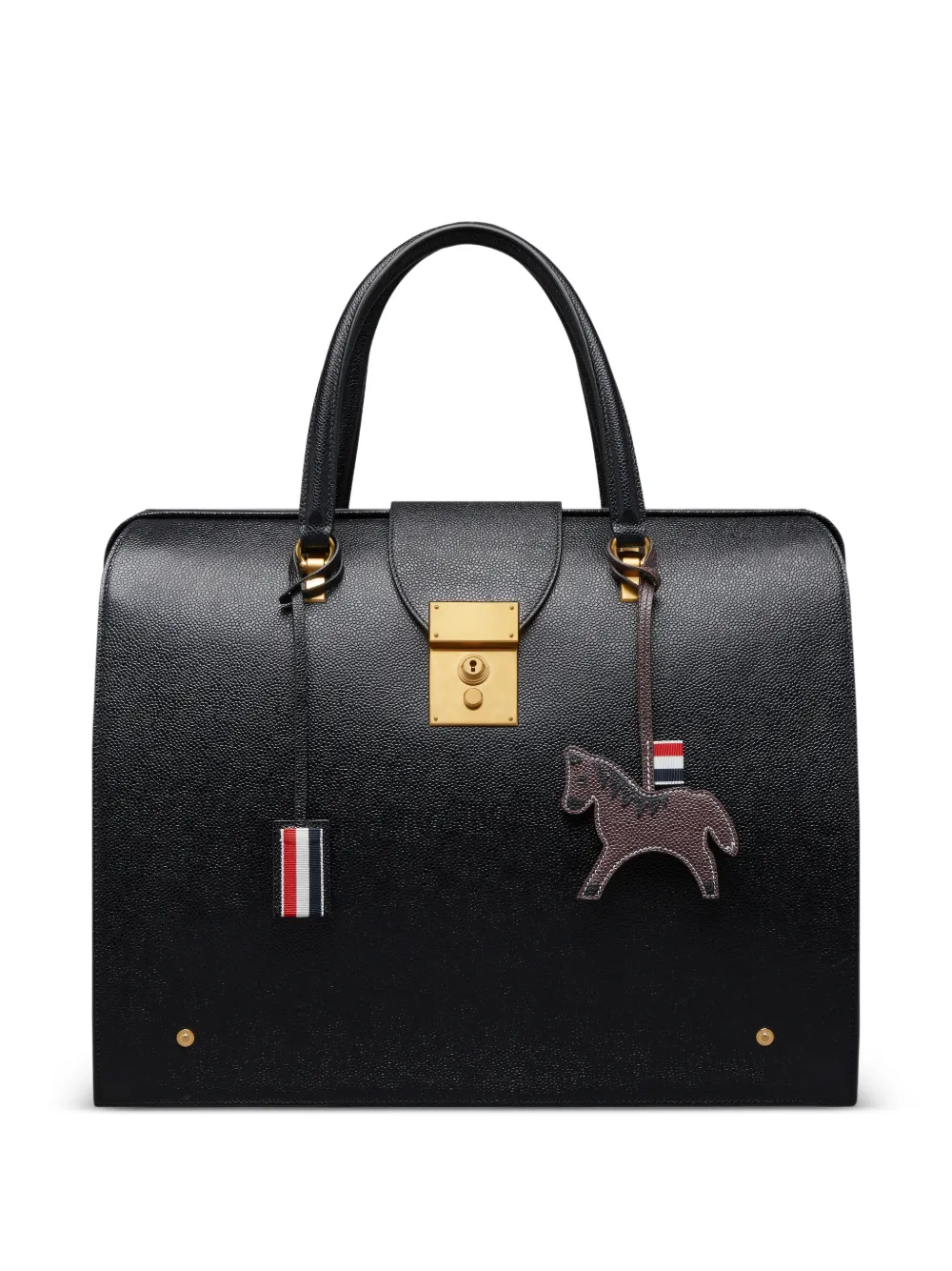 Thom Browne horse-motif bag charm | Men | Image 2
