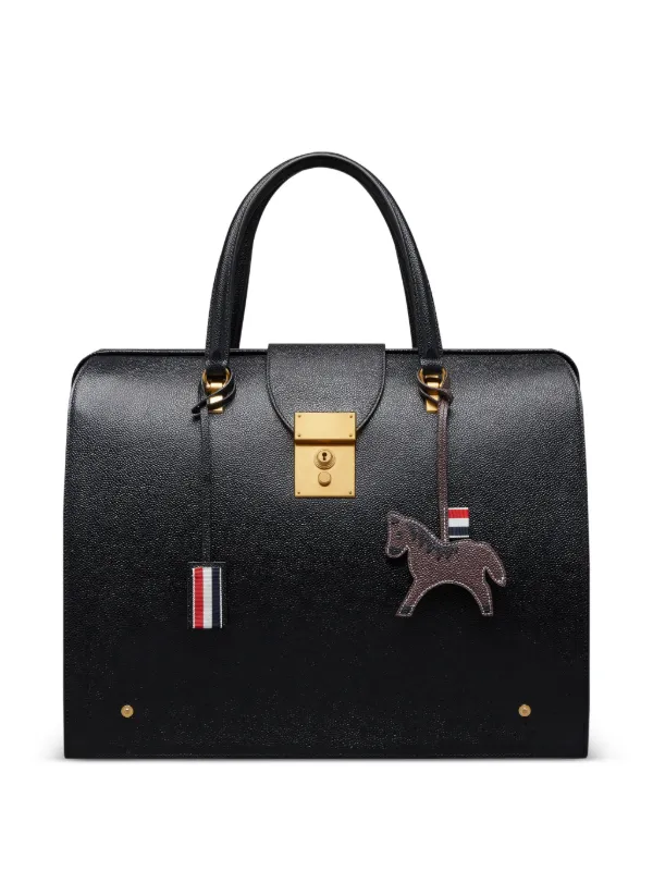 Thom Browne ホースモチーフ バッグチャーム | ブラウン | FARFETCH JP