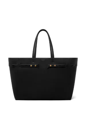 The Row Leather Tote Bag | ブラック | FARFETCH JP