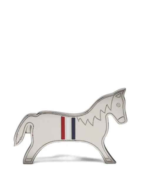 Thom Browne horse-motif tie bar