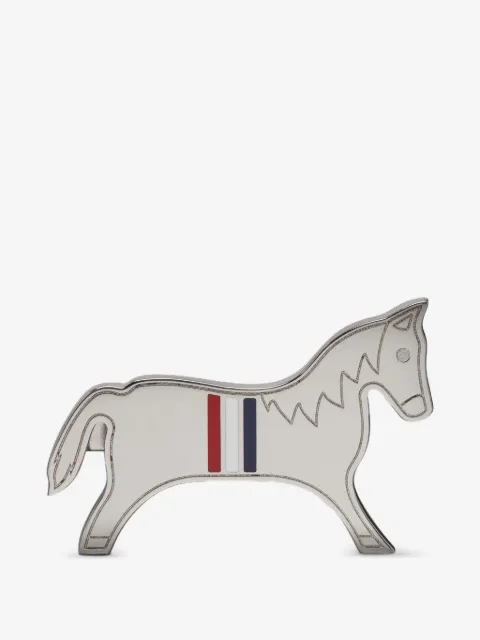 Thom Browne Lunar New Year sterling silver horse tie bar