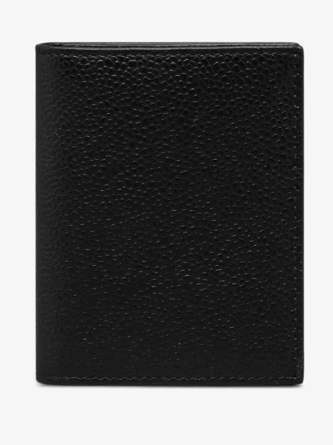 Thom Browne pebble-grain Hector double card holder