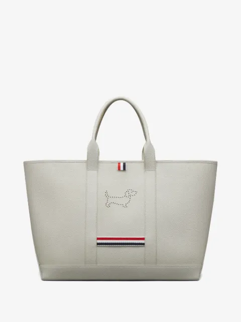 Thom Browne cabas Hector en cuir grainé médium 