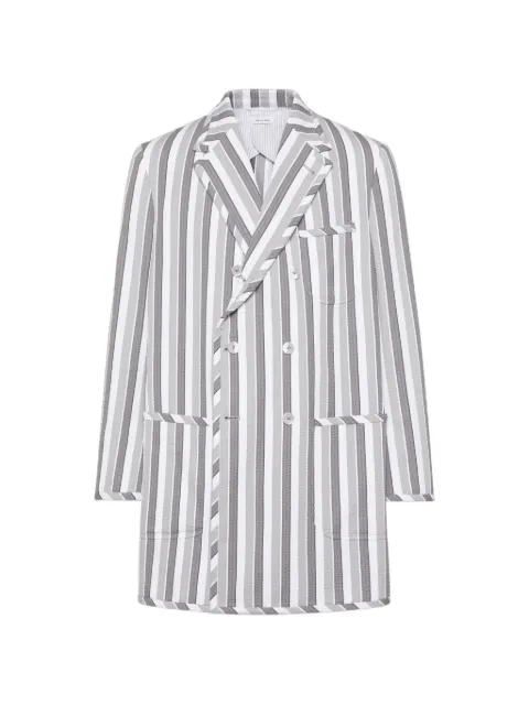 Thom Browne abrigo deportivo Rep Stripe