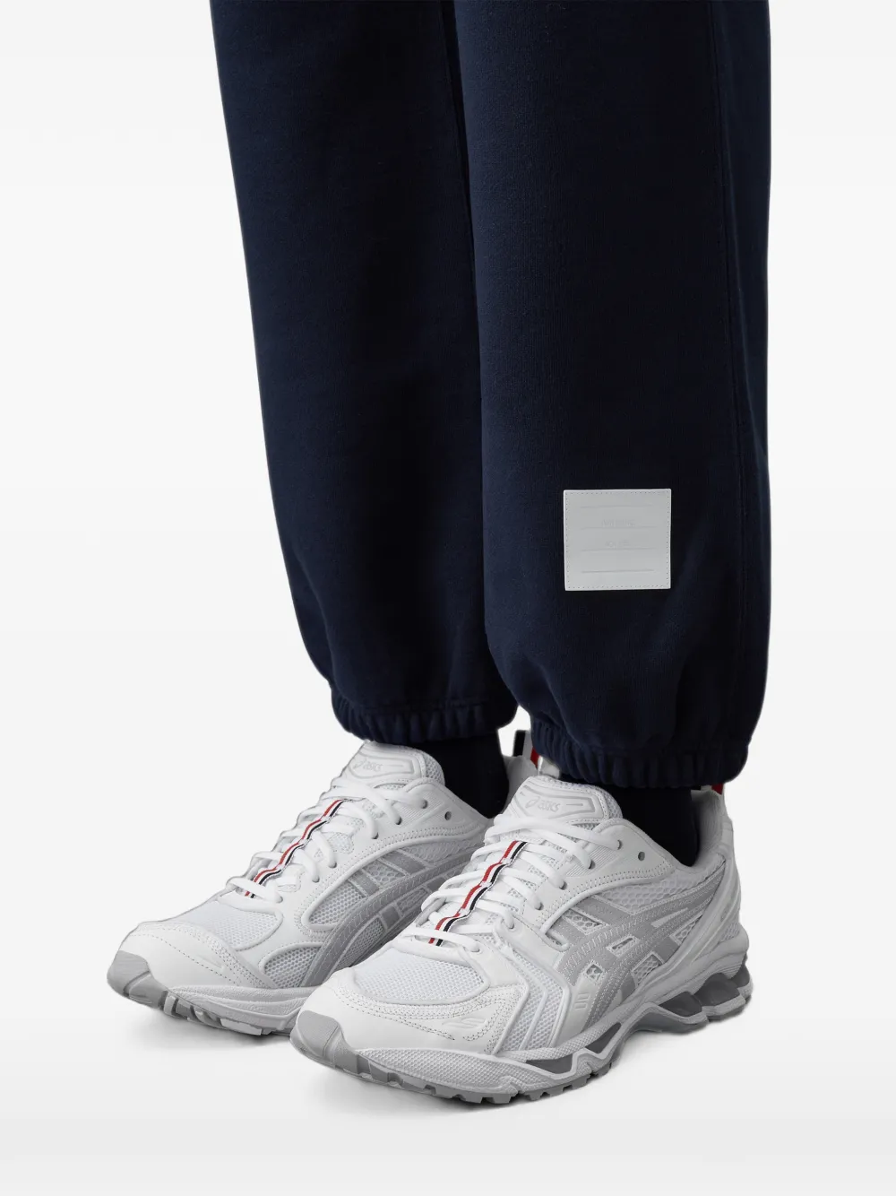 Thom Browne Ruimvallende jersey joggingbroek Blauw